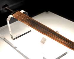 Some of the items which are displayed in the speci Some of the items which are displayed in the special exhibitions are Jade Clothes are sewn with gold wire, Sword of Goujian, Square Zun with Four Shee